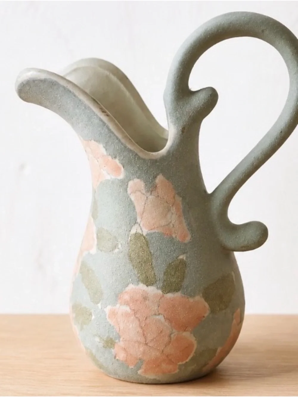 Beautiful Frosted 8.5” Pitcher